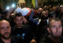 Bala en el estómago acaba con la vida de joven palestina