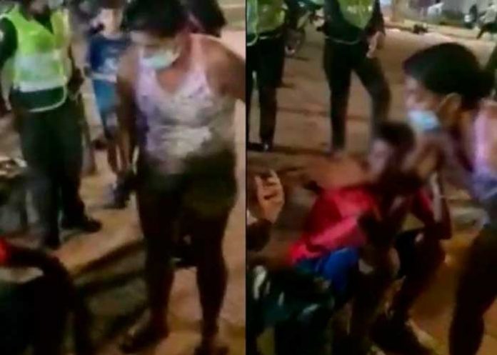 Humillado públicamente por su madre luego de arresto en Colombia