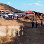 Volcán Masaya es visitado por familias nicaragüenses Turistas locales visitaron el Volcán Masaya y Catarina