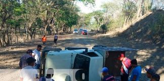 Fuerte accidente de tránsito en la carretera Matiguas