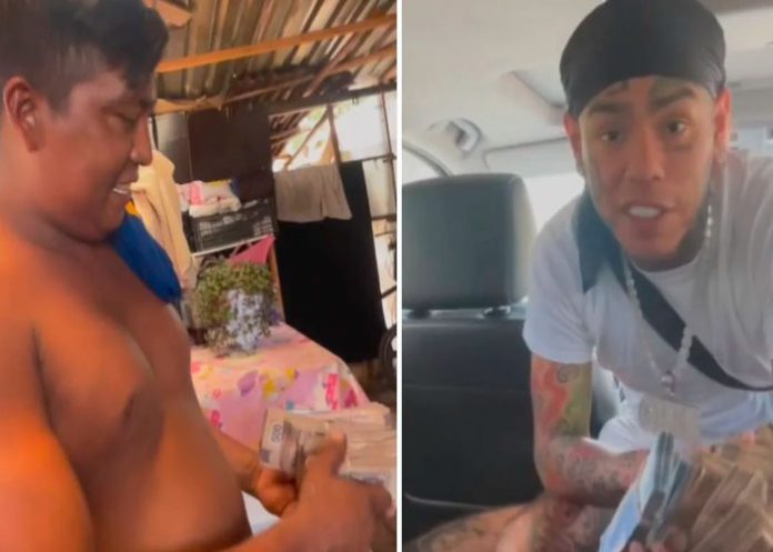 Tekashi regaló 50 mil pesos en Quito, Ecuado