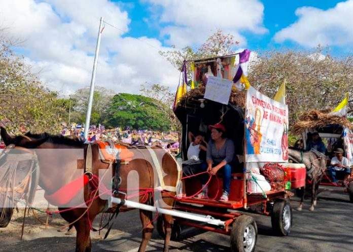 1 Entregan paquetes alimenticios a peregrinos de Jesús del Rescate en Rivas