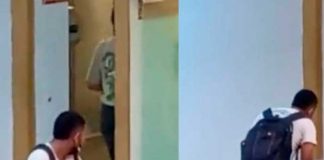 Joven es captado acosando a compañeras en una universidad de Colombia