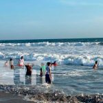 Playas de Corinto y Chinandega con gran afluencia de veraneantes Playas de Corinto y Chinandega con gran afluencia de veraneantes