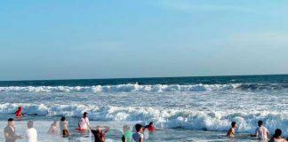Playas de Corinto y Chinandega con gran afluencia de veraneantes