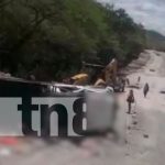 Tragedia vial en la carretera de El Sauce-Estelí deja dos muertos