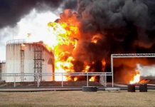 Ucrania ataca con helicópteros un depósito de petróleo ruso