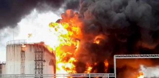 Ucrania ataca con helicópteros un depósito de petróleo ruso