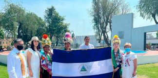 Nicaragua en la feria de Ejido en Xochimilco