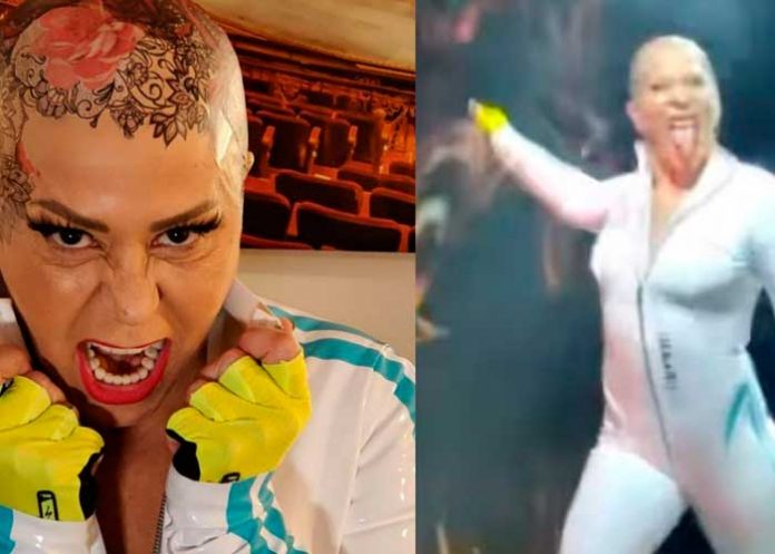 Alejandra Guzmán aparece con calva en 