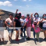 Turistas internacionales y nacionales llegaron al volcán Masaya