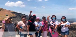 Turistas internacionales y nacionales llegaron al volcán Masaya
