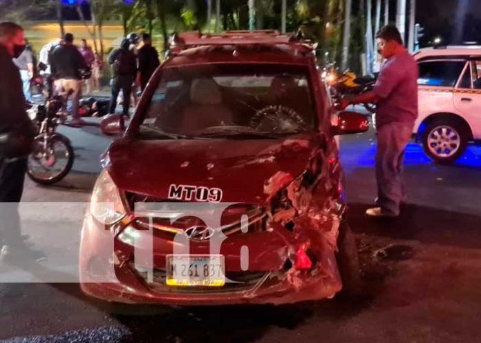 Managua: Joven muere por accidente de tránsito en las cercanías de Metrocentro
