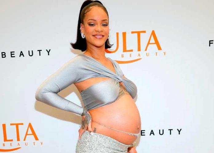 11 Rihanna esta en la recta final de su embarazo