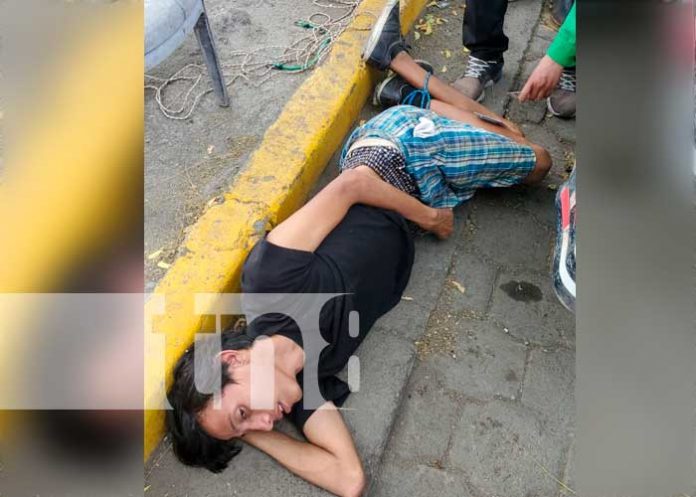 Viral: En Managua sinvergüenza se roba una moto en Villa Libertad, Managua
