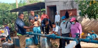 Gobierno restablece sistema de agua en comunidades de Masaya