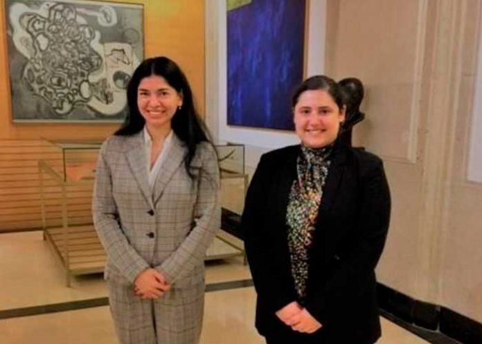 Embajada de Nicaragua en España se reúne con parlamentaria