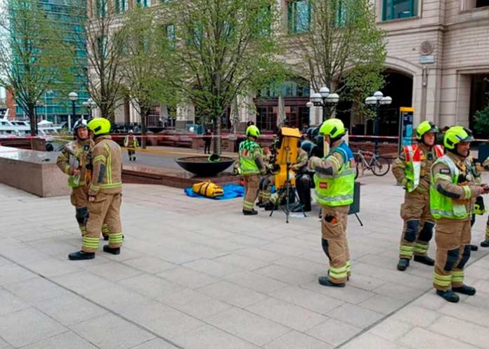 Evacuados por incidente químico en un spa de Londres