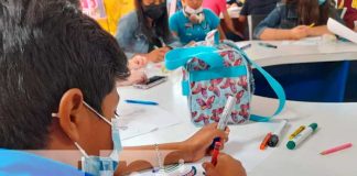 MIGOB realizó taller en contra de las drogas a familias de Nicaragua