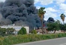 Un muerto y tres lesionados producto de un incendio en Morón, España Incendio en Morón, España; dejó un muerto y tres lesionados