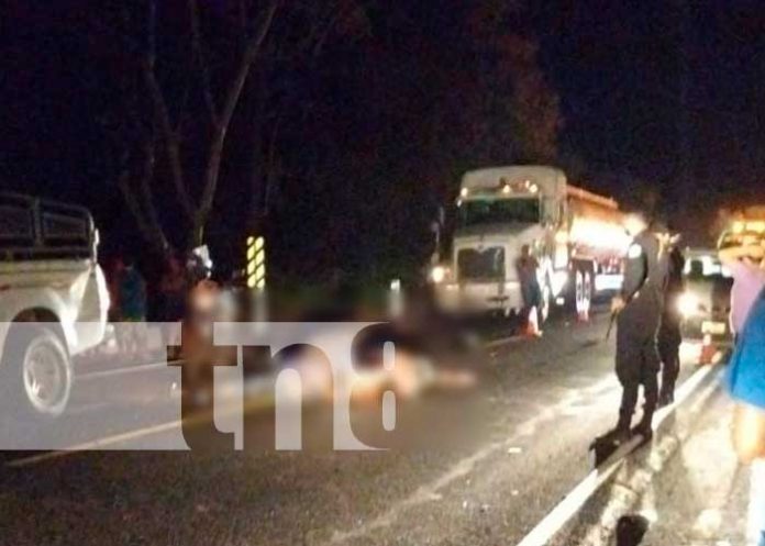 Accidente de tránsito cobra la vida de una persona en Chinandega