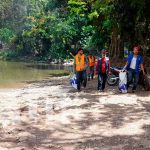 Alcaldía de Río Blanco, Matagalpa; limpia los diferentes ríos de la localidad
