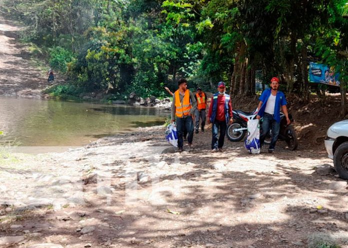 2 Alcaldía de Río Blanco, Matagalpa; limpia los diferentes ríos de la localidad
