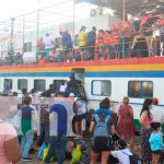 Cientos de turistas con destino a Corn Island, disfrutan del verano 2022