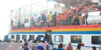 Cientos de turistas con destino a Corn Island, disfrutan del verano 2022
