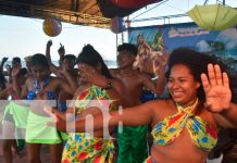 Familias disfrutan de la Fiesta Playera en La Bocanita, Bilwi