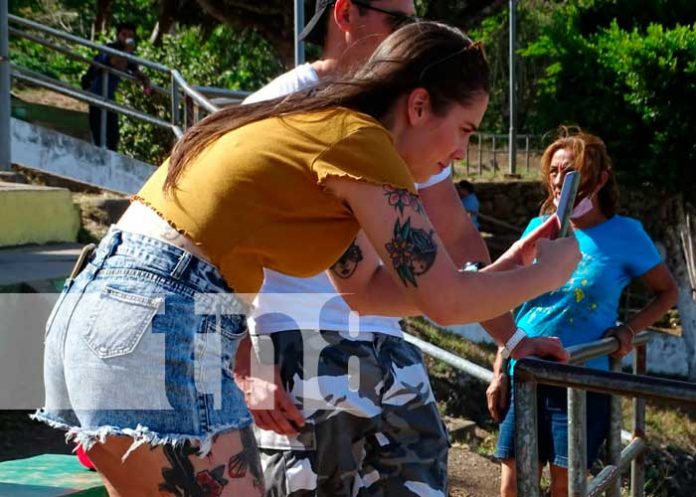 Catarina, sitio turístico preferido por las familias nicaragüenses