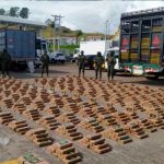 Al menos 1 tonelada de cocaína se incautó en frontera de Ecuador Ecuador incauta droga