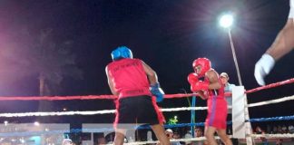IND desarrollo velada boxística en San Carlos, Río San Juan