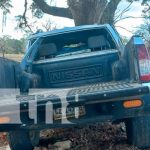 Vuelco de camioneta en Matiguás deja dos lesionados Vuelco de camioneta en Matiguás deja dos lesionados