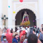Tradicional tope fue celebrado por habitantes de San Marcos