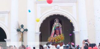 Tradicional tope fue celebrado por habitantes de San Marcos