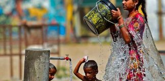 Ola de calor con números récords persiste en la India