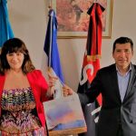 Embajada de Nicaragua en Argentina recibe a la periodista Cynthia García Embajada de Nicaragua en Argentina recibe a la periodista Cynthia García