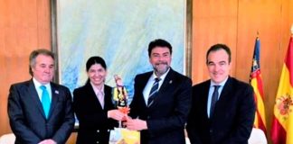 Embajada de Nicaragua en España visita a las autoridades de Alicante