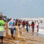 Playas del Bluff en Bluefields con buena afluencia de veraneantes