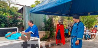 Con 98 años de tradición realizan Judea en San Isidro de la Cruz Verde