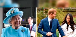Enrique y Meghan visitan de imprevisto a la reina Isabel II