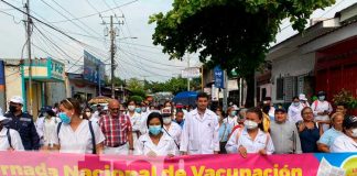 Chinandega se suma a la Jornada Nacional de Vacunación promovida por el MINSA