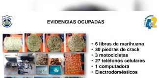 Policía en Matagalpa capturó a 17 presuntos delincuentes entre ellos dos homicidas