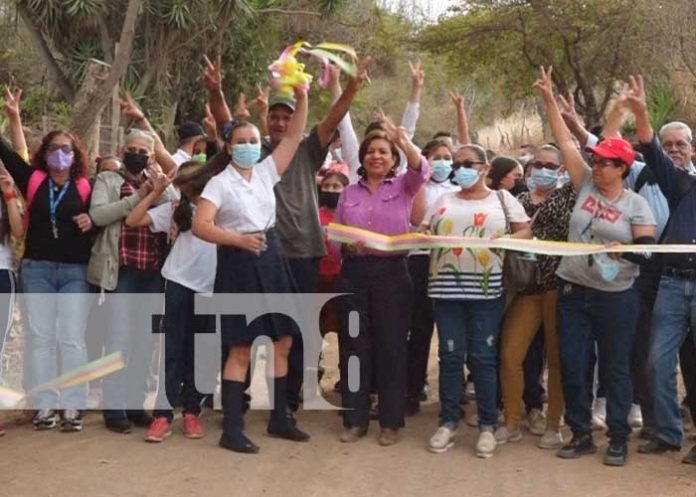 Familias de las zonas rurales de Estelí gozan de mejor acceso vial