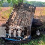 Carretera de Chinandega fue el escenario de trágico accidente Carretera de Chinandega fue el escenario de trágico accidente