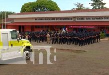 Bomberos de Managua se preparan para cualquier emergencia