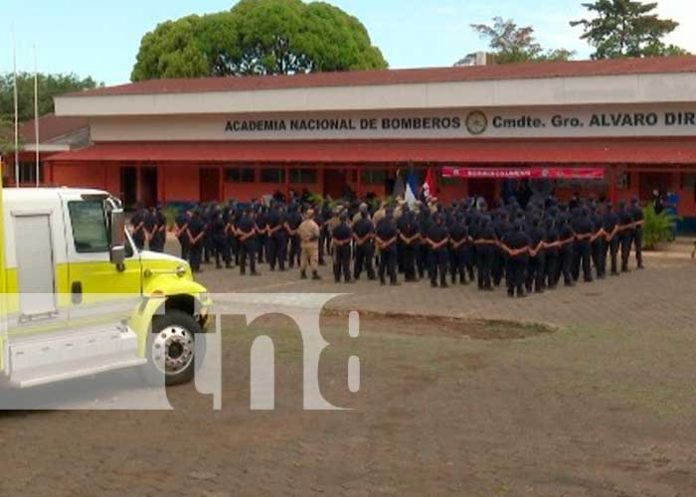 Bomberos de Managua se preparan para cualquier emergencia