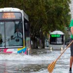 Familias en Argentina son evacuadas debido a corrientes fuertes de agua Argentina inundada por fuertes corrientes