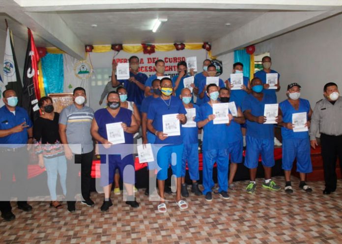 Bluefields: Privados de libertad inician curso educativo